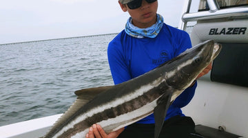 Kid with fish