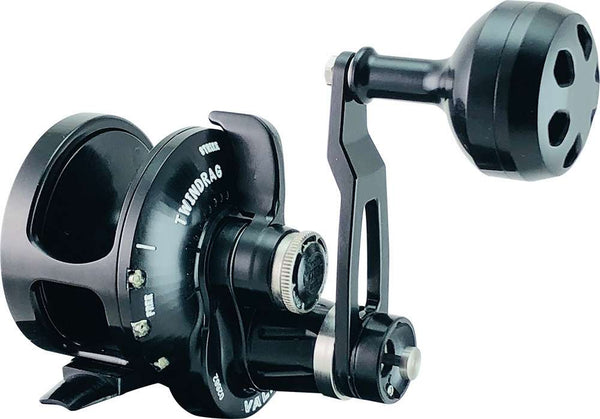 Accurate Fishing Valiant 2-Speed Reel in Black