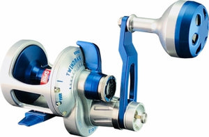Accurate Fishing Valiant 2-Speed Reel in Blue