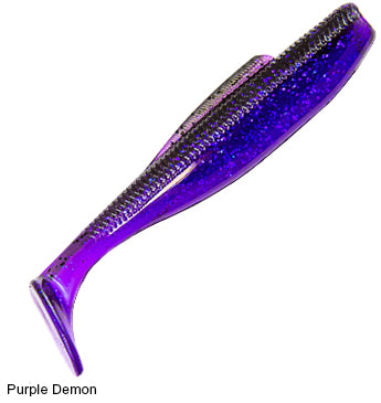 Z-Man, Diezel Minnow, Fishing, Lures, Bait, Saltwater Purple Demon