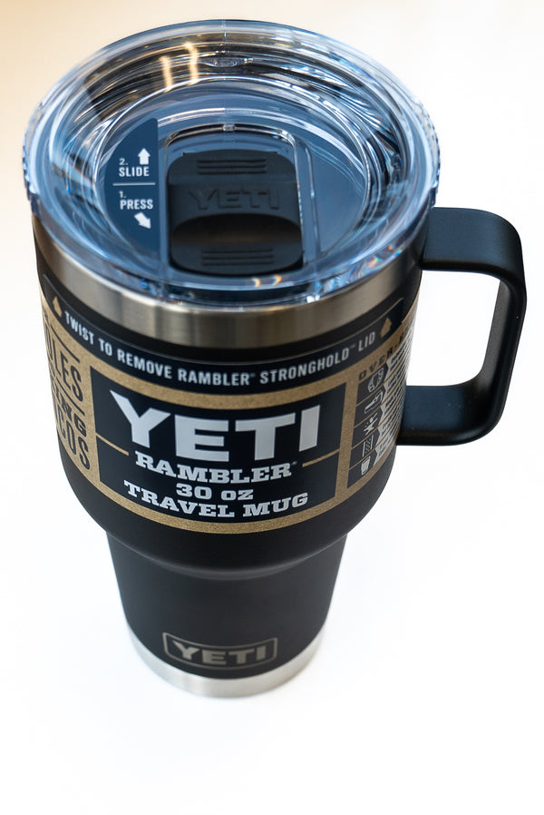 Yeti Rambler 30oz Travel Mug with Lid