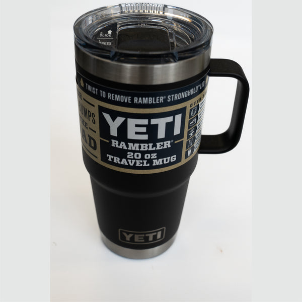 Yeti Rambler 20oz Travel Mug with Lid