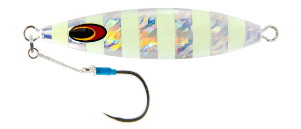 Nomad Design The Gypsea Metal Fishing Jig - Silver Glow Stripe