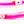 Load image into Gallery viewer, Boone Bait Co. UV Hoochie Rig in Pink Haze