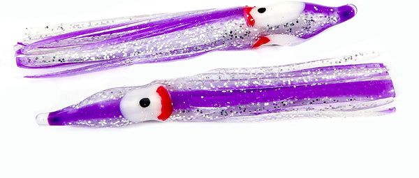 Boone Bait Co. UV Hoochie Rig in Purple Haze