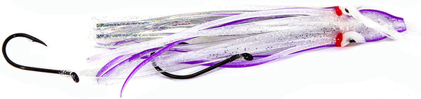 Boone Bait Co. UV Hoochie Rig in Purple Onion