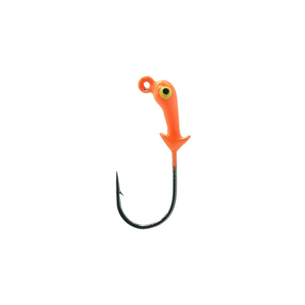 Mission Fishin 1/4oz Jig Heads Double Barbed 3pk