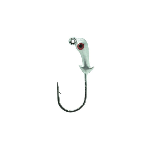 Mission Fishin 1/4oz Jig Heads Double Barbed 3pk