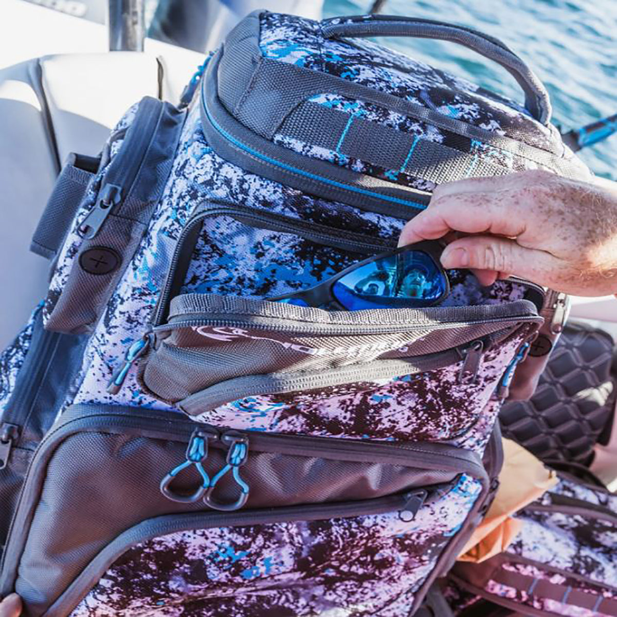 Evolution Large Mouth Double Decker Tackle Backpack – Reef & Reel
