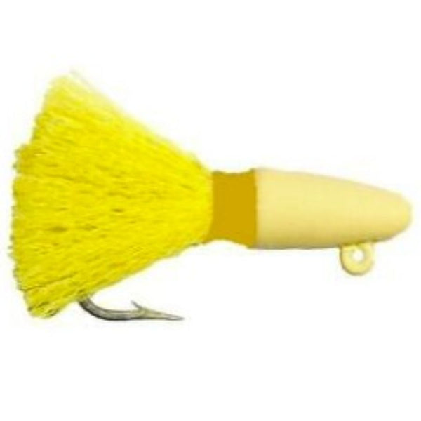 Boone Bait Co. Pompano Jig Cream Yellow