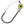 Load image into Gallery viewer, Z-Man Weedless Eye Jigheads Mustad Fishing Hook Tackle Chartreuse