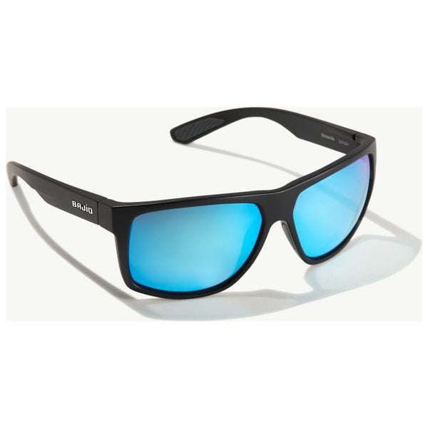Bajio Boneville Sunglasses in Classic Black and Matte Blue