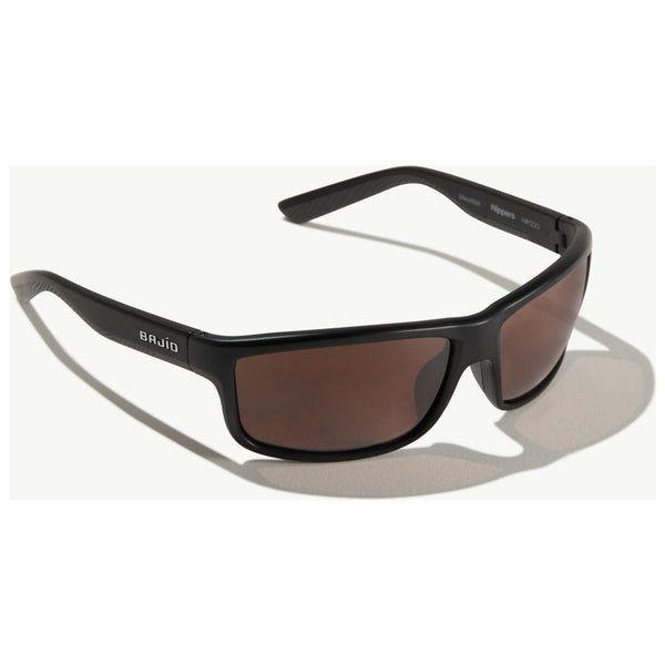 Bajio Nippers Sunglasses in Matte Black and Copper Lenses