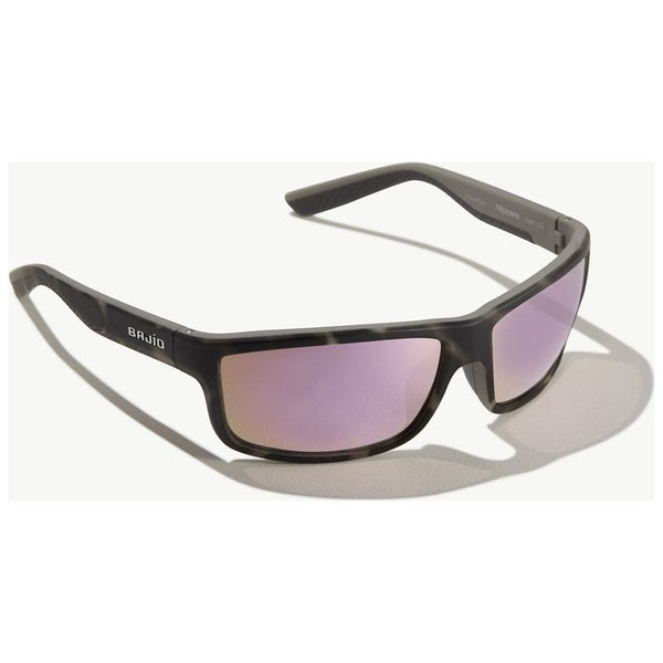 Bajio Nippers Sunglasses in Matte Squall Tortoiseshell and Pink Lenses