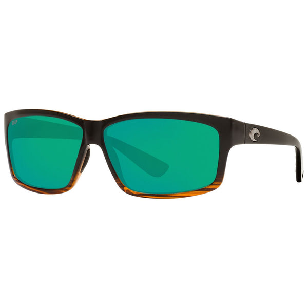 Costa del Mar Cut Sunglasses in Coconut Fade and Green Mirror 580p