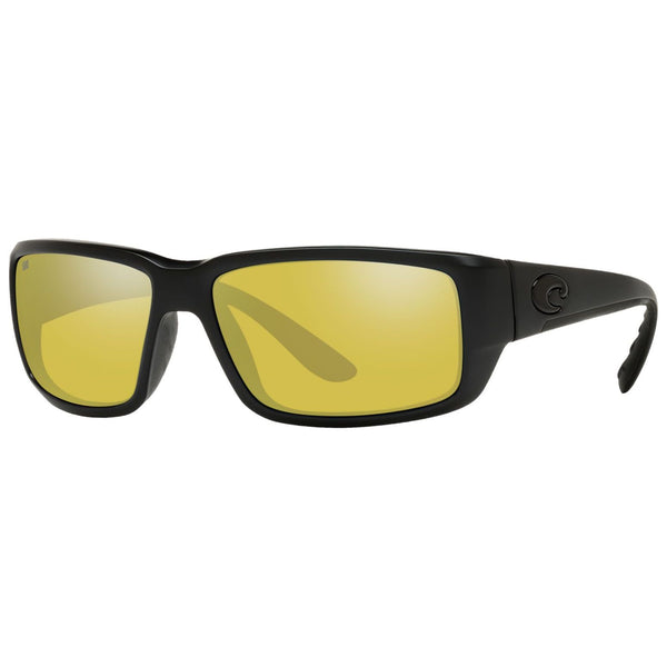 Costa del Mar Fantail Sunglasses in Blackout and Sunrise Silver Mirror 580g