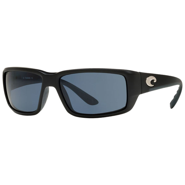 Costa del Mar Fantail Sunglasses in Matte Black and Gray 580p
