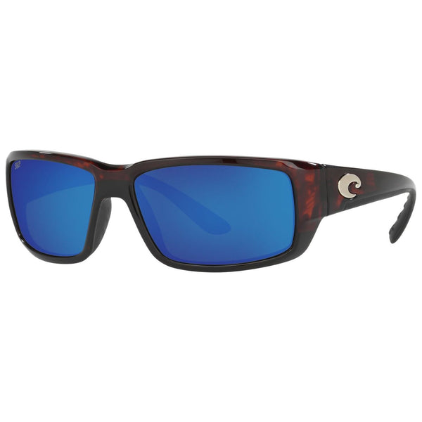 Costa del Mar Fantail Sunglasses in Tortoiseshell and Blue Mirror 580p