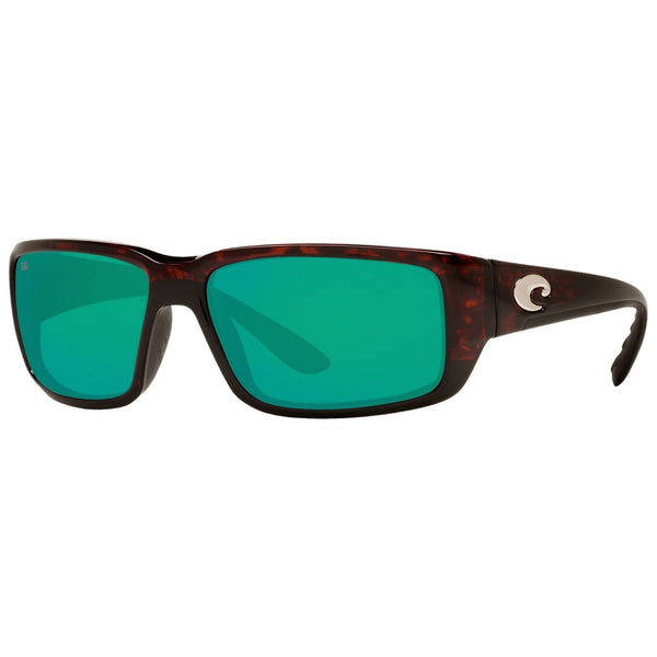Costa del Mar Fantail Sunglasses in Tortoiseshell and Green Mirror 580g