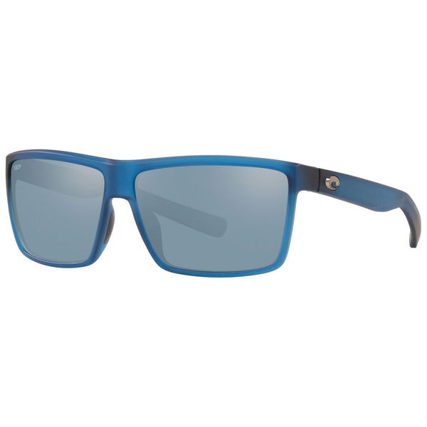 Costa del Mar Rinconcito Sunglasses in Matte Atlantic Blue with Gray Silver Mirror 580p lenses