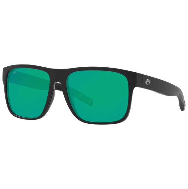 Costa del Mar Spearo XL Sunglasses in Matte Black with Green Mirror 580g lenses