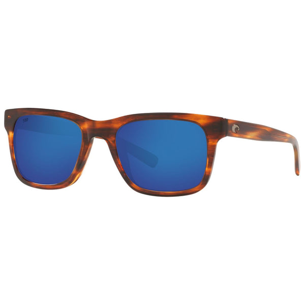 Costa del Mar Tybee Sunglasses in Shiny Tortoiseshell with Blue Mirror 580g lenses