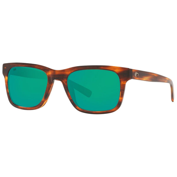 Costa del Mar Tybee Sunglasses in Shiny Tortoiseshell with Green Mirror 580g lenses