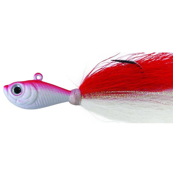 SPRO Bucktail Jig Red White