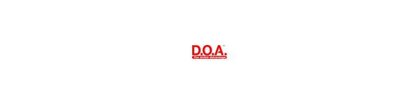 D.O.A. Fishing Lures Brand Logo