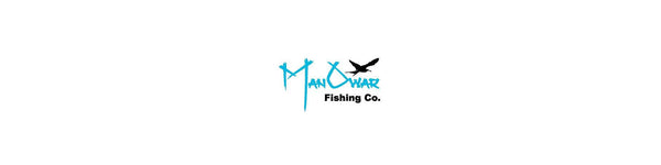Man Owar Fishing Baits Tackle Brand Logo