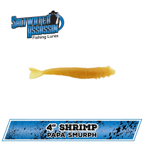 bass assassin saltwater lures Bass Assassin 4" Shrimp Cocktail – Reef & Reel