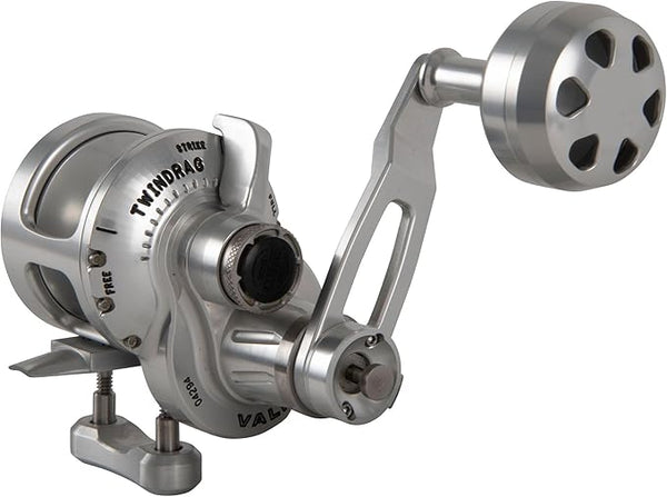 Accurate Fishing Valiant BV2-300C-S 2-Speed Silver Fishing Reel