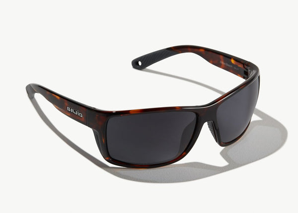 Bajio Bales Beach Sunglasses in Dark Tortoise and Grey Glass