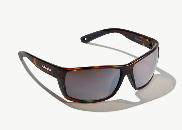 Bajio Bales Beach Sunglasses in Dark Tortoise and Silver Glass