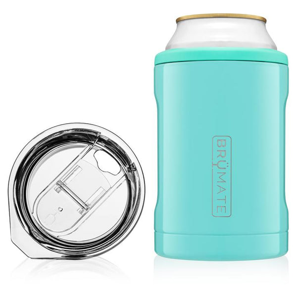 BruMate Hopsulator Duo 2-IN-1 (16oz / 12oz Cans) - Aqua