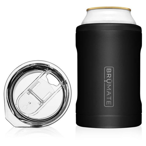 BruMate Hopsulator Duo 2-IN-1 (16oz / 12oz Cans) - Matte Black