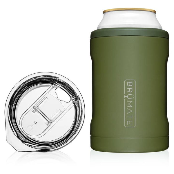 BruMate Hopsulator Duo 2-IN-1 (16oz / 12oz Cans) - OD Green