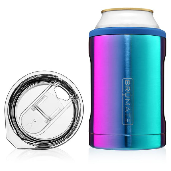 BruMate Hopsulator Duo 2-IN-1 (16oz / 12oz Cans) - Rainbow Titanium