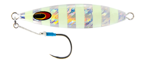 Nomad Design The Gypsea Metal Fishing Jig - Silver Glow Stripe