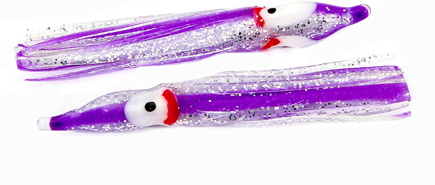 Multiple Hoochie Rigs Boone Bait Co. UV Hoochie Rig – Reef & Reel