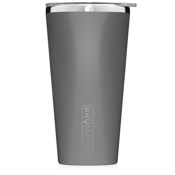 BruMate 20oz Imperial Pint Glass - Gray