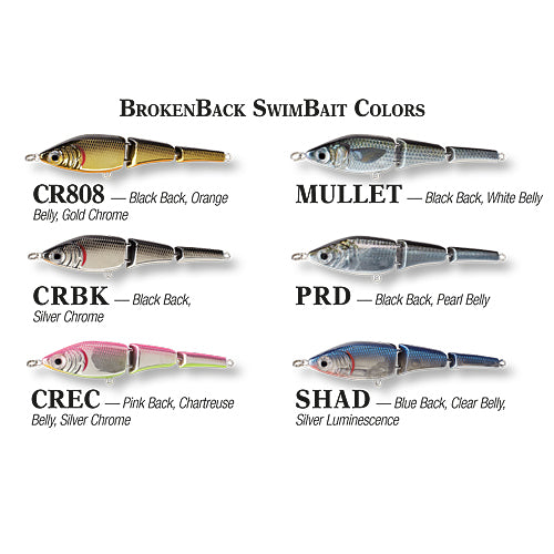 Mirrolure Jointed Swimbait Lures