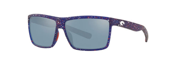 Costa del Mar Rinconcito Sunglasses in Matte Blue Firework with Silver Plastic lenses