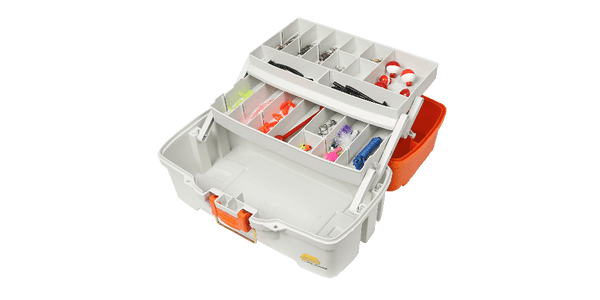 Plano Fishing Ready Set Fish 180 piece Tackle Box, Blue