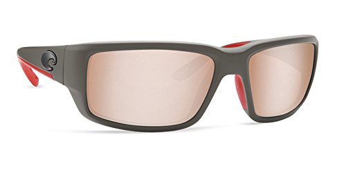 Costa del Mar Fantail Sunglasses in Race Grey and Silver Glass