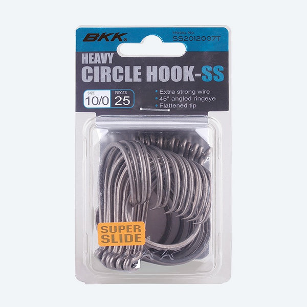 BKK Inline Heavy Circle SS Hooks