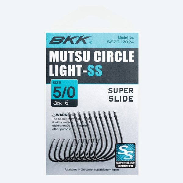 BKK Mutsu Circle Light SS (B-25) Hooks