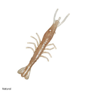 Z-Man Scented Shrimpz Fishing Bait Lures Shrimp Natural