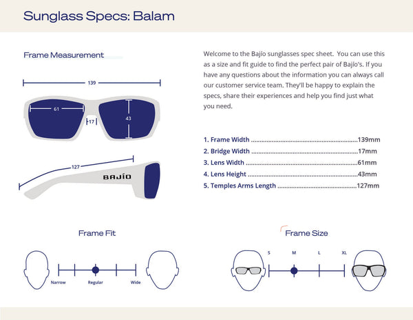 Bajio Balam Sunglasses