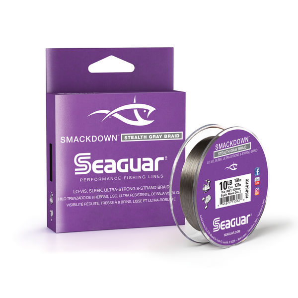 Seaguar Smackdown Braid - Stealth Gray